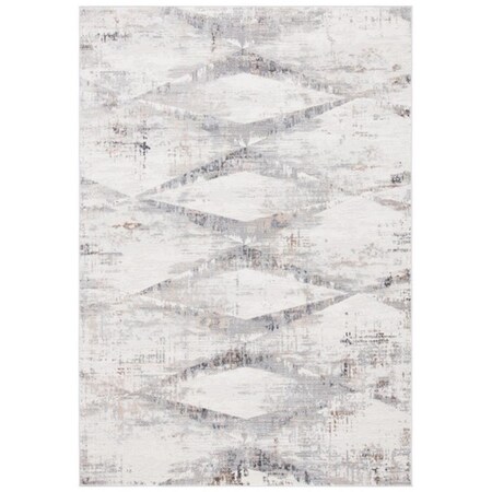 Safavieh 2 x 8 ft. Amelia Contemporary Runner Power Loomed Rug, Ivory & Gold ALA478C-28
